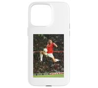 Carcasa para iPhone 15 Pro MAX Eric Cantona Leap Copa Mundial de Fútbol del Manchester United