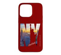 Carcasa para iPhone 15 Pro MAX ESB Empire State Ciudad de Nueva York, Nueva York, Estados Unidos, Top Rock, NY_