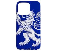 Carcasa para iPhone 15 Pro MAX Escocia Souvenir Crest: Scottish Pride Rugby - Lion Rampant