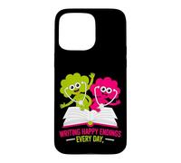 Carcasa para iPhone 15 Pro MAX Escribir Finales Felices Todos los días Diseño