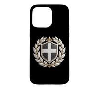 Carcasa para iPhone 15 Pro MAX Escudo de Armas de Grecia - Bandera Griega