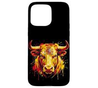Carcasa para iPhone 15 Pro MAX España ESP 26 Fan Bandera de Toro español Arte Empoderador