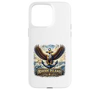 Carcasa para iPhone 15 Pro MAX Estado del Patrimonio Marítimo de Rhode Island Eagle