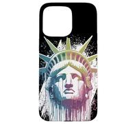 Carcasa para iPhone 15 Pro MAX Estatua de la Libertad, EE.UU., Nueva York, Gotham, américa diseño