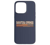 Carcasa para iPhone 15 Pro MAX Estilo Vintage de los años 70 de Saratoga Springs New York