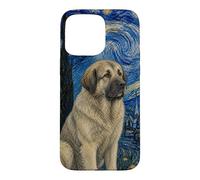 Carcasa para iPhone 15 Pro MAX Estrela Mountain Dog Van Gogh Noche Estrellada