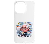 Carcasa para iPhone 15 Pro MAX Estrés del Programador de Errores cerebrales Divertidos