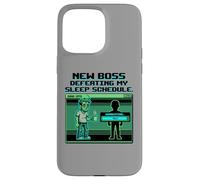 Carcasa para iPhone 15 Pro MAX Expecting Dad Gamer New Boss Sleep Schedule