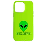 Carcasa para iPhone 15 Pro MAX Extranjero DIVERSO PEQUEÑO Verde Hombre Creer