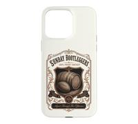 Carcasa para iPhone 15 Pro MAX Fantasía Fútbol Domingo Bootleggers Whisky Etiqueta Estilo