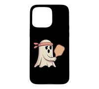 Carcasa para iPhone 15 Pro MAX Fantasma Jugando Pickleball con gráfico Bandana