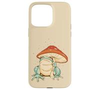 Carcasa para iPhone 15 Pro MAX Farmcore Frog and Mushroom Umbrella Aesthetic Cottagecore