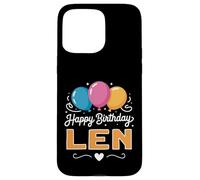 Carcasa para iPhone 15 Pro MAX Feliz cumpleaños len