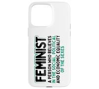 Carcasa para iPhone 15 Pro MAX Feminista Social Política Igualdad Económica Sexos Feminismo