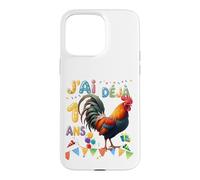 Carcasa para iPhone 15 Pro MAX Fête d'anniversaire poulette pour Enfants de 1 ANS