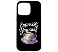 Carcasa para iPhone 15 Pro MAX First I Drink The Coffee Then I Do The Things