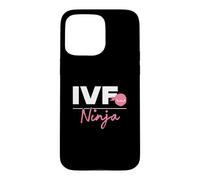 Carcasa para iPhone 15 Pro MAX FIV Ninja Fertilización in vitro Escuadrón de FIV Fertilidad Enfermera