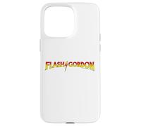 Carcasa para iPhone 15 Pro MAX Flash Gordon Classic Rojo & Amarillo Texto Logo Comic