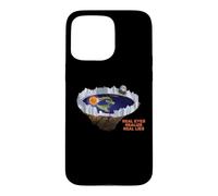 Carcasa para iPhone 15 Pro MAX Flat le Earth with Ice Wall Real le Eyes Realize Real Mentiras