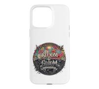 Carcasa para iPhone 15 Pro MAX Flor y pesimismo La Vida está en Juego