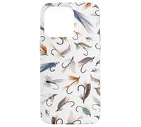 Carcasa para iPhone 15 Pro MAX Fly Fishing Lures - Hand Painted Watercolor Illustration