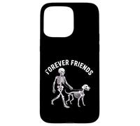 Carcasa para iPhone 15 Pro MAX Forever Friends - Perro de Esqueleto para
