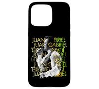 Carcasa para iPhone 15 Pro MAX Foto de Juan Gabriel con Logo Ombré
