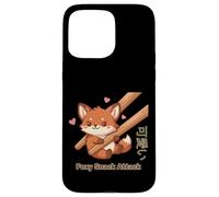 Carcasa para iPhone 15 Pro MAX Foxy Snack Attack Kawaii Fox