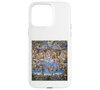 Carcasa para iPhone 15 Pro MAX Fresco del Juicio Final de Miguel Ángel 1536-1541 Obra