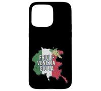 Carcasa para iPhone 15 Pro MAX Friuli Venezia Giulia Italia Retro Región Mapa Vintage