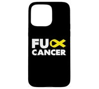 Carcasa para iPhone 15 Pro MAX Fuck Cancer - Camiseta - Fuck Appendix Cancer Awareness