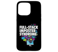 Carcasa para iPhone 15 Pro MAX Full-Stack Imposter Syndrome Funny Developer Coding