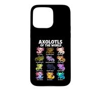 Carcasa para iPhone 15 Pro MAX Funny Axolotl Lovers Axolotls of The World