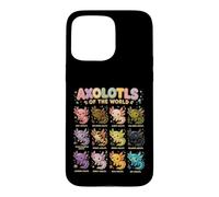 Carcasa para iPhone 15 Pro MAX Funny Axolotl Lovers Axolotls of The World