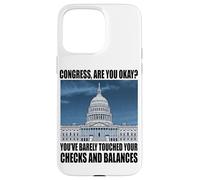 Carcasa para iPhone 15 Pro MAX Funny Congress US Capitol Politics Joke Washington DC Humor