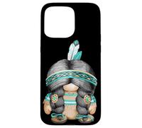 Carcasa para iPhone 15 Pro MAX Funny Indian Tribal Graphic Cute Native American GNOME Mom