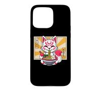 Carcasa para iPhone 15 Pro MAX Funny Kawaii Ramen Kids Kitsune Nine Tailed Lover