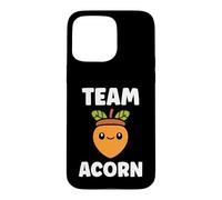 Carcasa para iPhone 15 Pro MAX Funny Oak Acorn Small Nut Minimalist Cute Simple Team Acorn