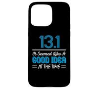 Carcasa para iPhone 15 Pro MAX Funny Running 13.1 Miles Half Marathon