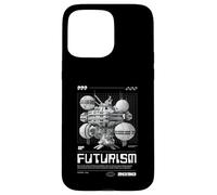 Carcasa para iPhone 15 Pro MAX Futurismo Ciencia Ficción Estación Espacial Futuro 2030