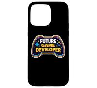 Carcasa para iPhone 15 Pro MAX Futuro Desarrollador de Juegos Niños Niño Niña Niño Gamer Gaming Lover