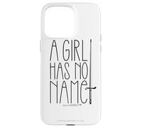Carcasa para iPhone 15 Pro MAX Game of Thrones A Girl Has No Name