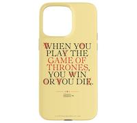 Carcasa para iPhone 15 Pro MAX Game of Thrones When You Play