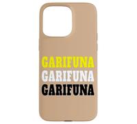 Carcasa para iPhone 15 Pro MAX Garifuna Love Garinagu Afro Caribbean Garifuna Bandera Garifuna