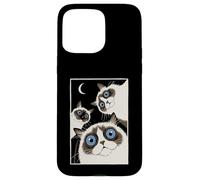 Carcasa para iPhone 15 Pro MAX Gatos Ragdoll Trio Ojos Azules para Cat Mom o Dad