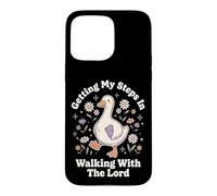 Carcasa para iPhone 15 Pro MAX Getting My Steps In Walking with The Lord