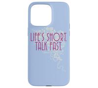 Carcasa para iPhone 15 Pro MAX Gilmore Girls Life'S Short. Talk Fast.
