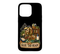 Carcasa para iPhone 15 Pro MAX Glue Tab Ready Kit de Montaje Mesa Miniatura Rincón de