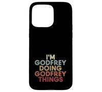 Carcasa para iPhone 15 Pro MAX Godfrey Name Godfrey Personalized Name First Given