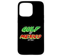 Carcasa para iPhone 15 Pro MAX Golfo de México EST. 1550 | Ocean Sea Politics